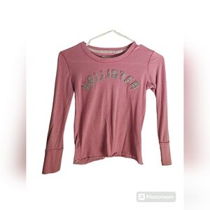 Hollister cropped long sleeve
